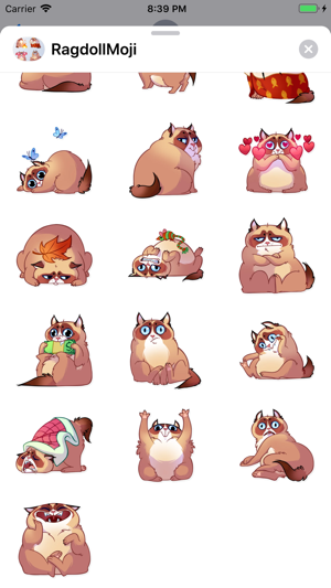 RagdollMoji - Ragdoll Emojis(圖5)-速報App