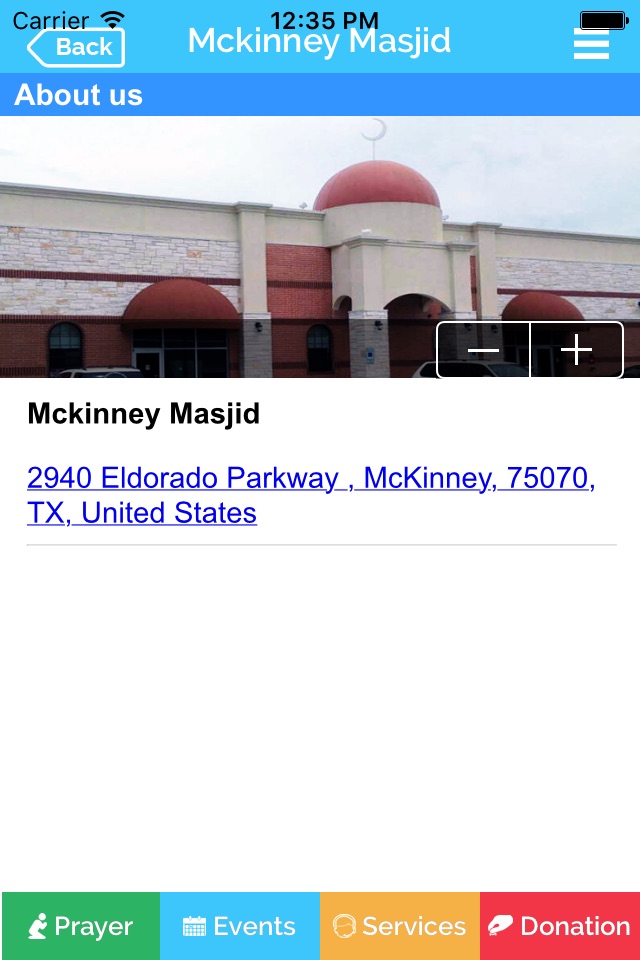 Mckinney Islamic Center screenshot 2
