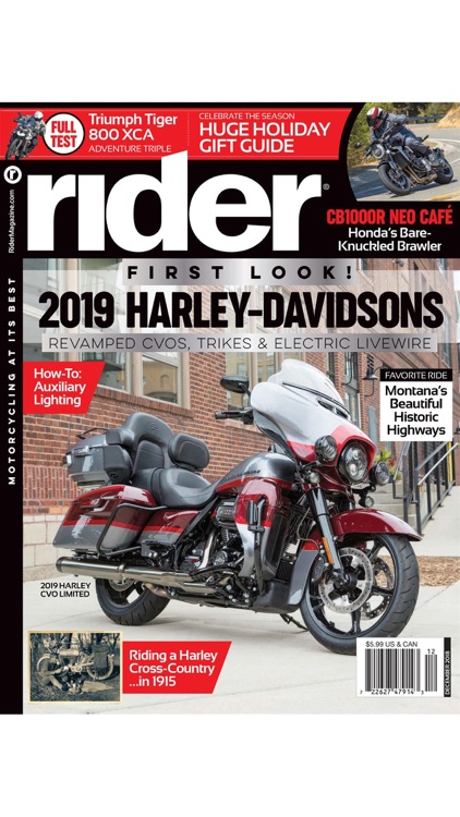 Rider Magazine, Motorcycling at its Best screenshot-3