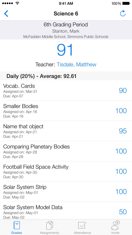 Classroom Scout for txConnect