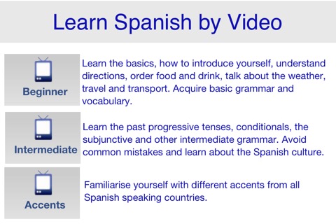 ビデオでスペイン語を学ぶのおすすめ画像5