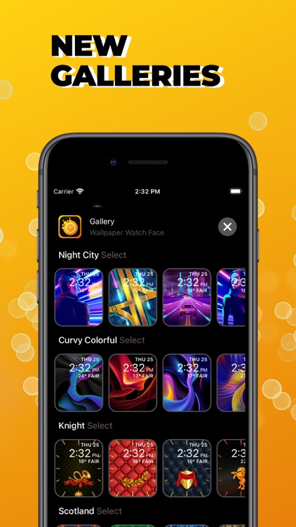 Watch Faces Gallery Wallpapers screenshot-4