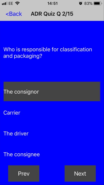 ADR Quiz Dangerous Goods screenshot-4