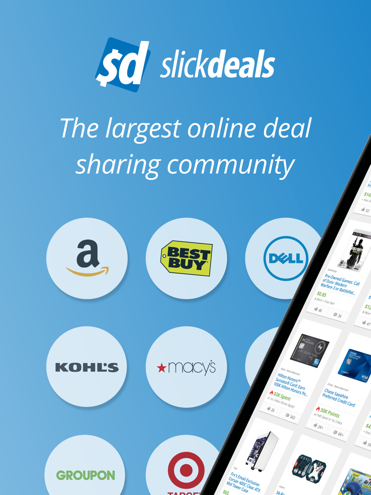 Slickdeals: Save With Coupons App For IPhone - Free Download Slickdeals ...