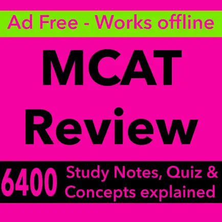 MCAT Review : Notes & Quizzes Читы