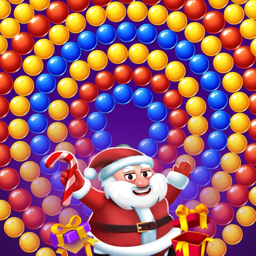 Christmas Games - Bubble Pop