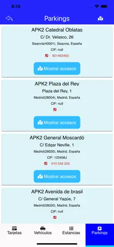 Captura de Pantalla 8 Aparcados APK2 iphone