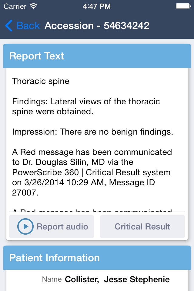 PowerConnect Mobile Clinician screenshot 3