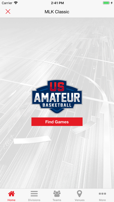 MS & LA US Amateur Basketball screenshot 3