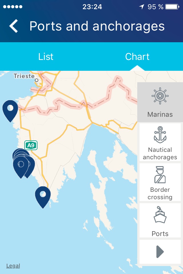 Nautical Info Service Croatia screenshot 3
