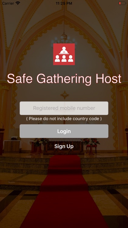 Safe Gathering Host