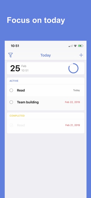 Today - Todo&Promo App