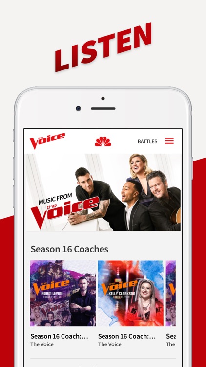 The Voice Official App on NBC screenshot-4