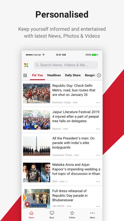 Dailyhunt (Formerly NewsHunt)