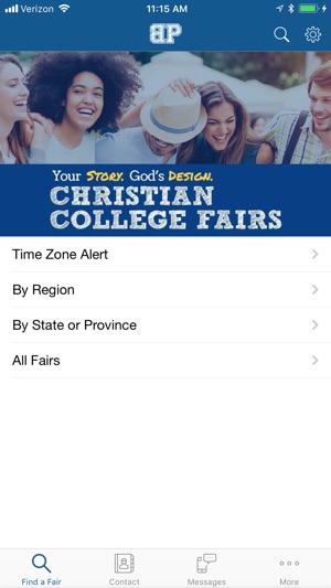 NACCAP Christian College Fairs