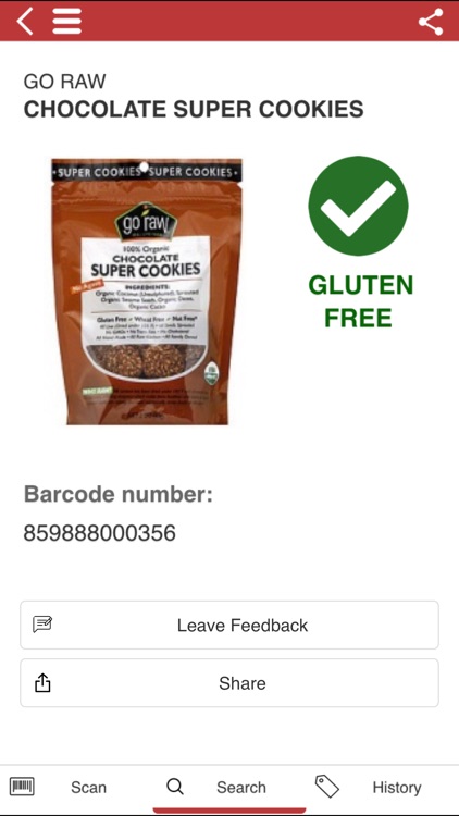 The Gluten Free Scanner
