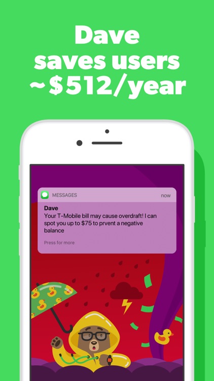 Dave: $75 Before You Get Paid