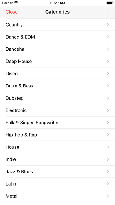 Player GR Music Streamer iPlay screenshot 2