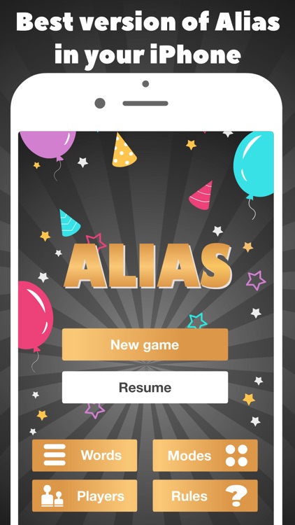Alias - party game guess word
