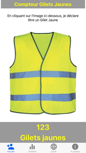 Compteur Gilets Jaunes