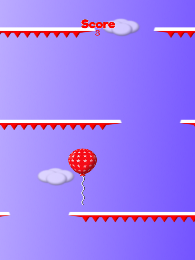 Balloon Tilt Lite, game for IOS