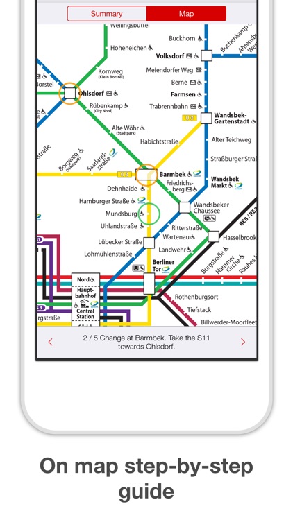 Hamburg Metro - Map & Route screenshot-3