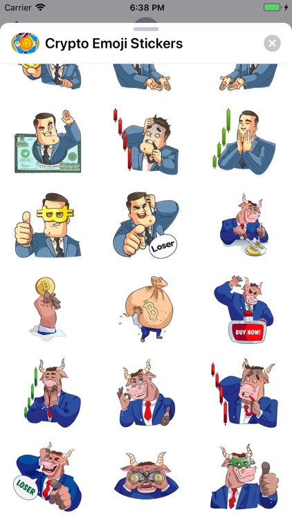 Crypto Emoji Stickers screenshot-5