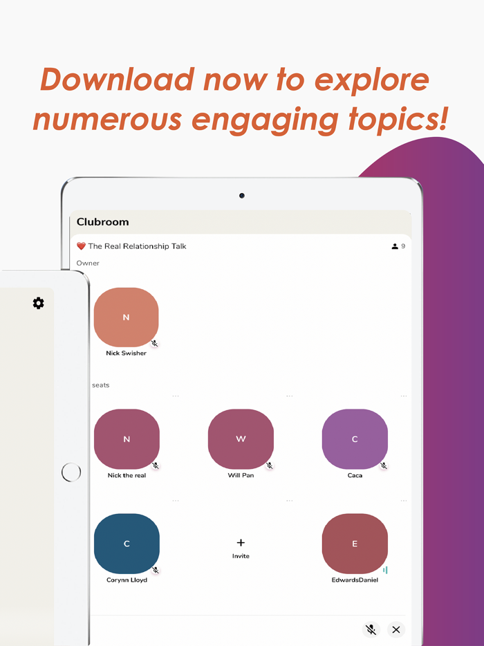 音声SNS！ボイスライブチャットルーム Clubroom