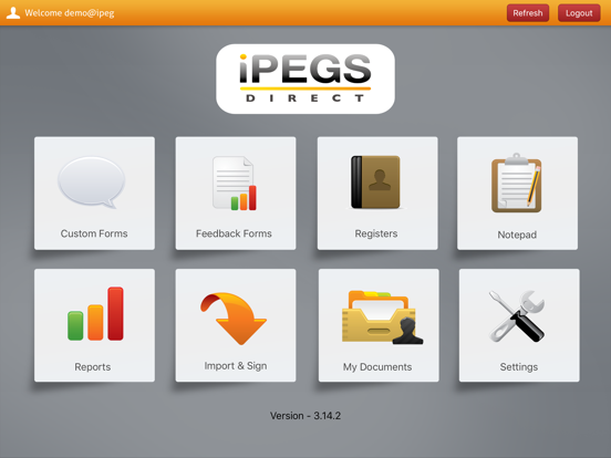 iPEGS Direct - Form App