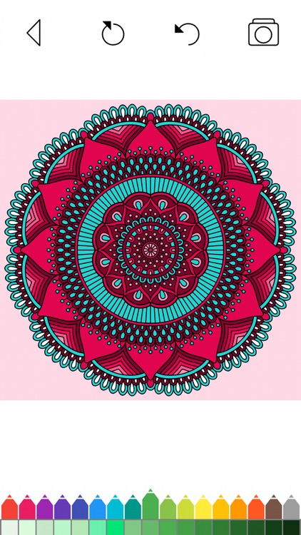 Mandala Coloring Pages Games screenshot-7
