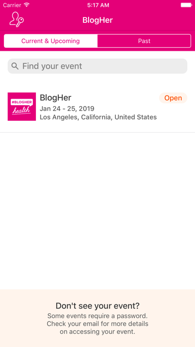 Official BlogHer Events screenshot 2