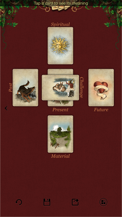 How to cancel & delete Tarot Lenormand! from iphone & ipad 4