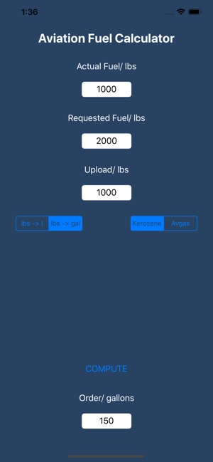 Aviation Fuel Calculator(圖2)-速報App