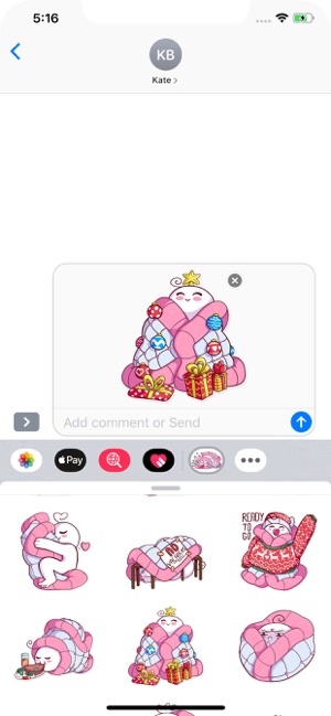 Cute Emoji Stickers Pack(圖7)-速報App