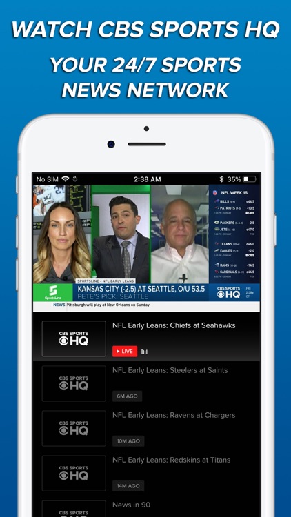CBS Sports App Scores & News screenshot-3