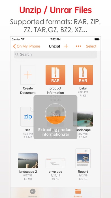 Fast Unzip - Zip Unrar 7z Tool screenshot 2