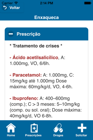 Prescrições Médicas Neurologia screenshot 3