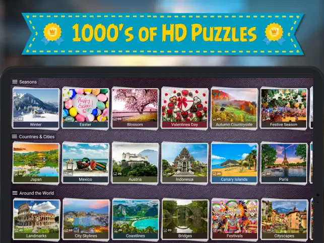 Screenshot 1 Puzzle Crown - Rompecabezas iphone
