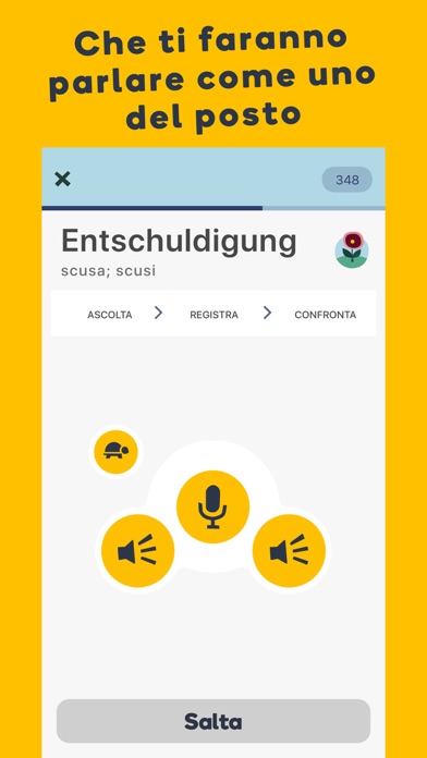 Screenshot of Impara le lingue con Memrise3