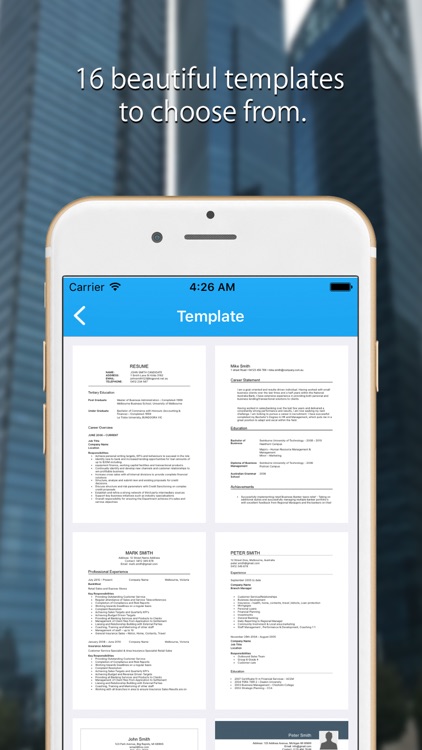 Resume Builder: Resume Creator