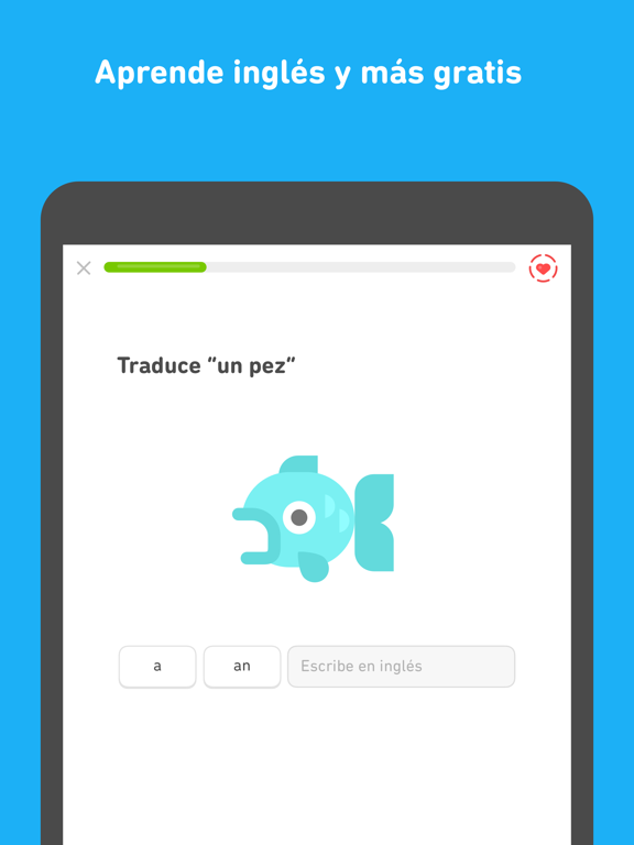 Duolingo iPad Capturas de pantalla
