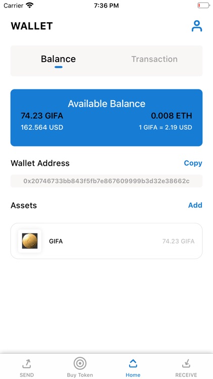 GIFA Wallet screenshot-7