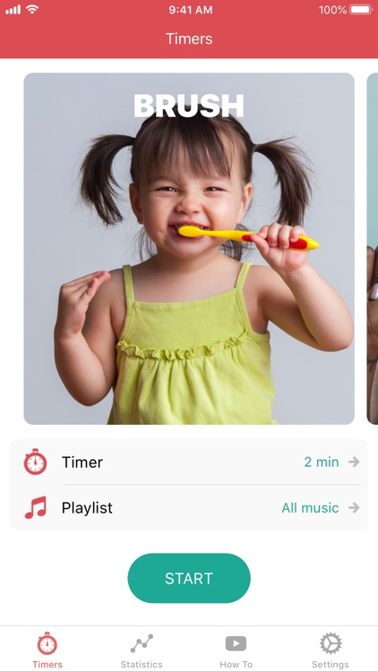 Toothy: Kids Toothbrush Timer screenshot-0