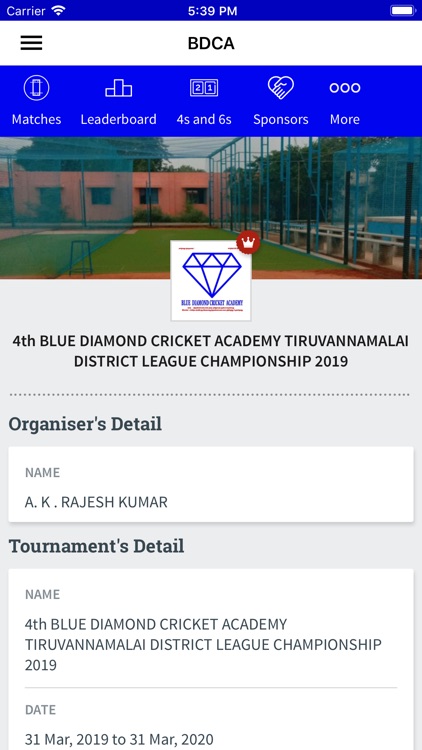 Blue Diamond Cricket Academy screenshot-3