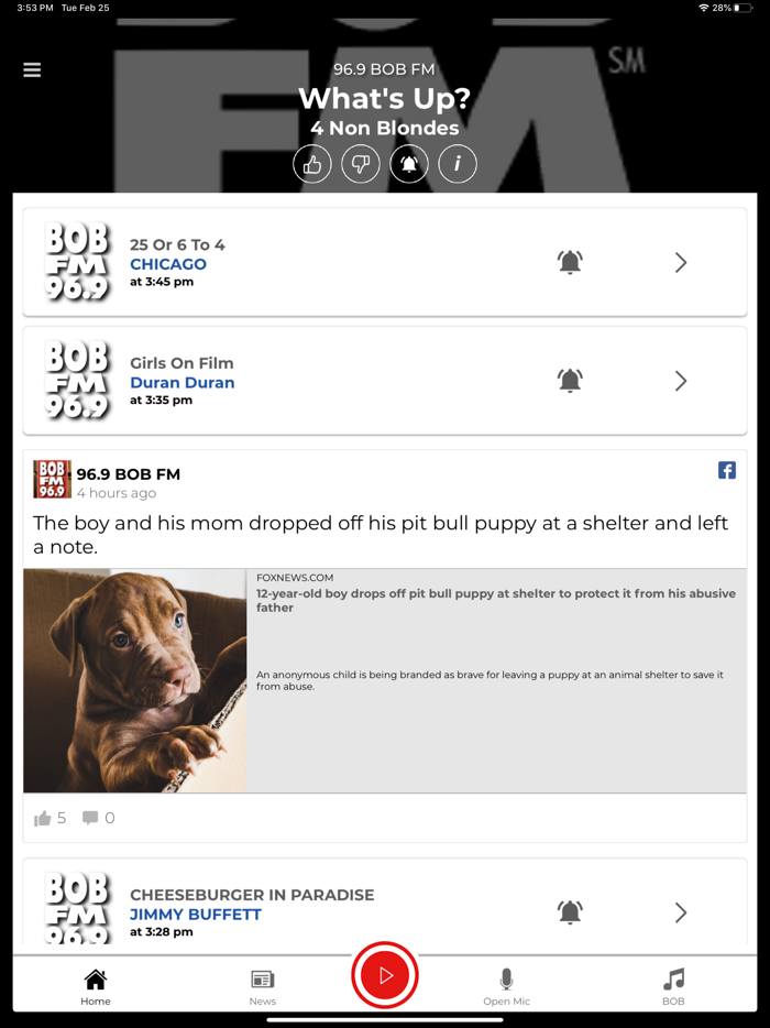 96.9 BOB FM Pittsburgh