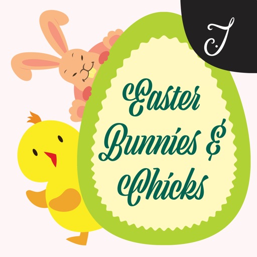Easter Bunnies and Chicks Icon