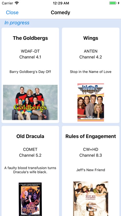 Over-The-Air TV Channel Guide