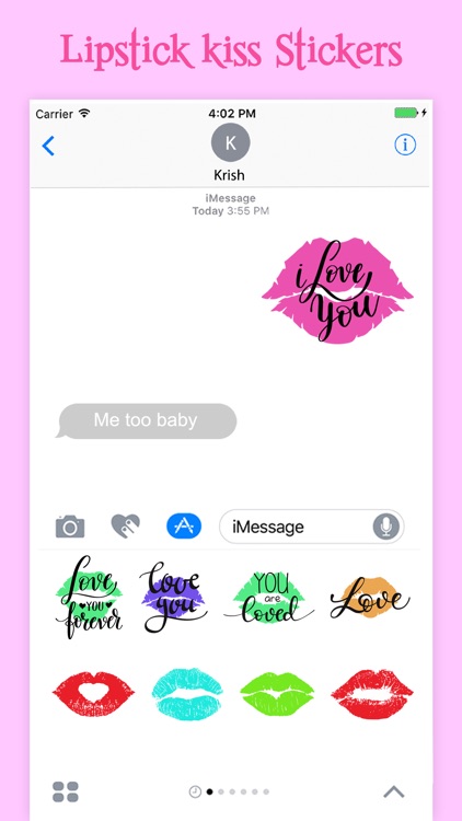 Lipstick Kiss Stickers screenshot-4