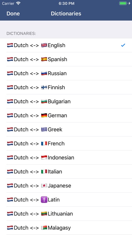 Dutch Dictionary - offline