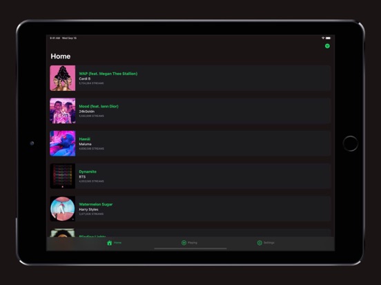 MusicView Screenshots